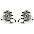 Kugel Front Wheel Bearing Hub Assembly Pair For Chevrolet Silverado 3500 GMC Sierra Classic 4WD K70-100423